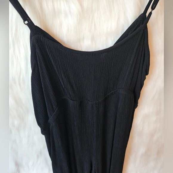 ASOS Chic Black Crepe Summer Jumpsuit - Picture 5 of 9